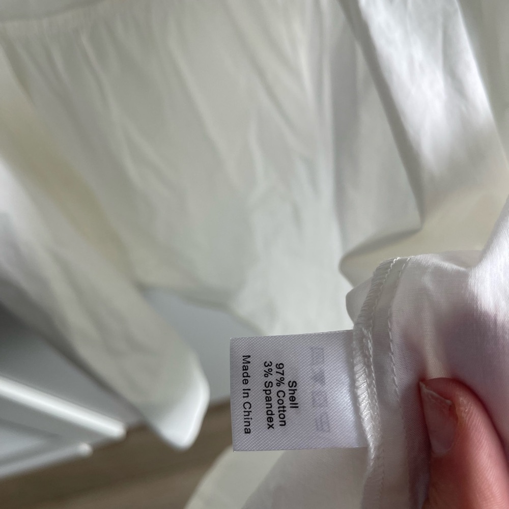 Tuckernuck White Button-Down Shirt Dress - Picture 5 of 8